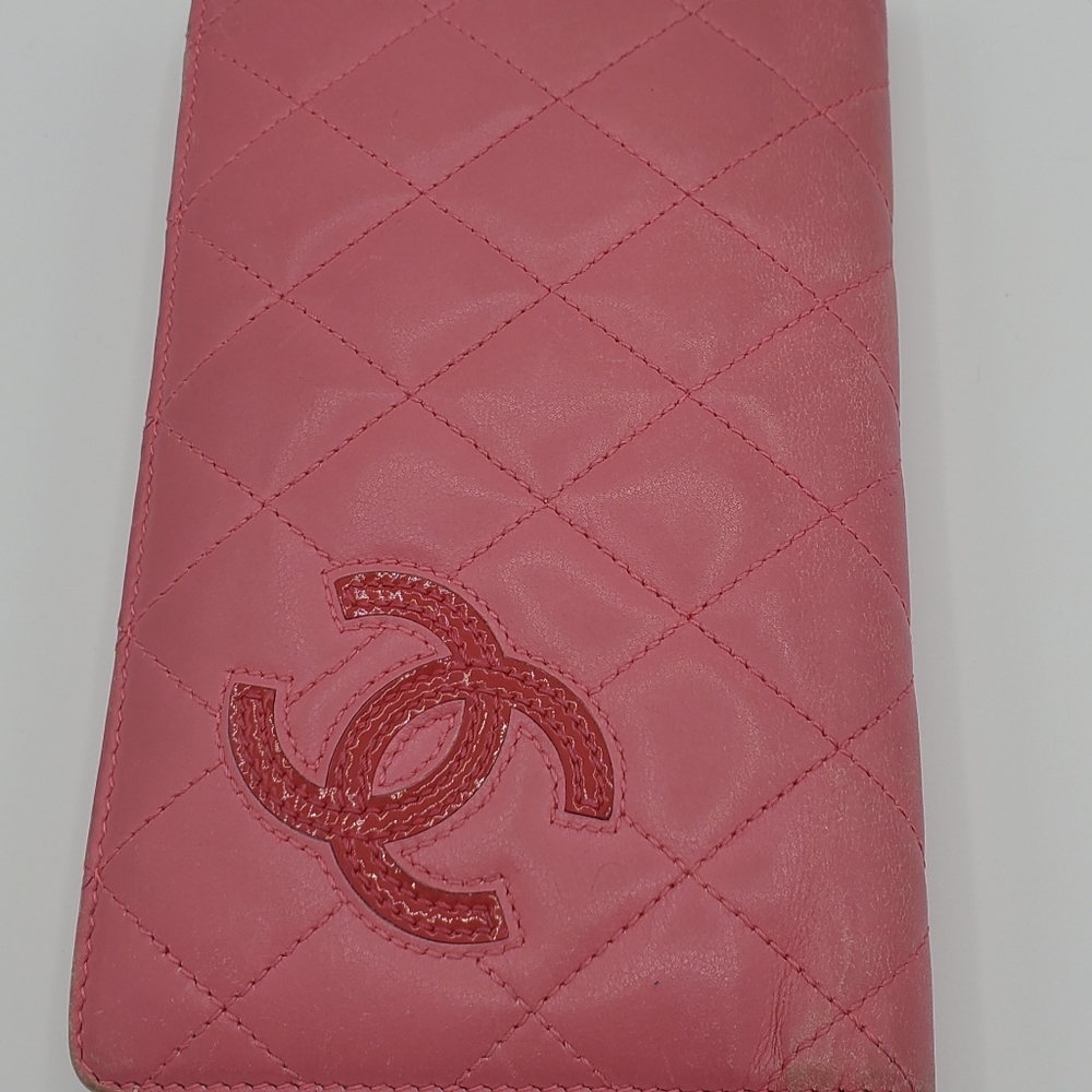 Chanel Cambon Pink Wallet